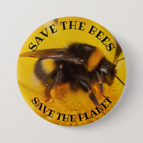 Save the Bees Button 3