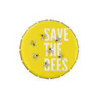 Save The Bees Candy Tin
