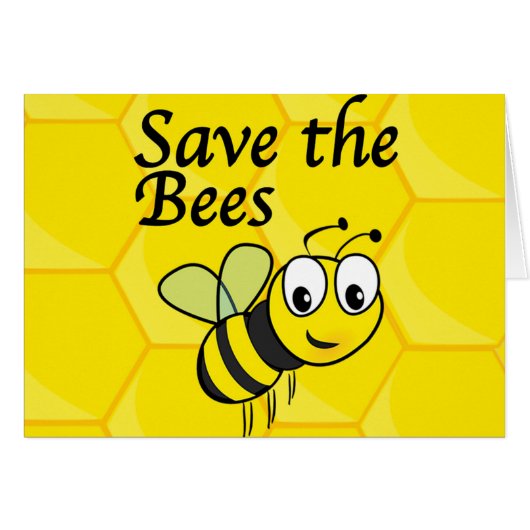 Save the Bees Cards (Front Horizontal)