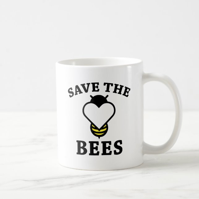 Save The Bees Coffee Mug (Right)