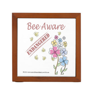 Save the Bees Desk Organizer