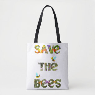 Save the bees (English) Tote Bag