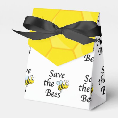 Save the Bees Favor Boxes