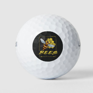 Save the Bees for Beekeeper and Apiarist Golf Balls