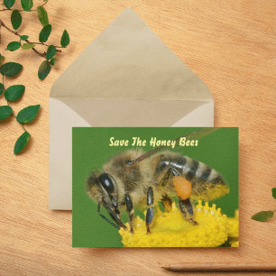 Save the Bees Green Card