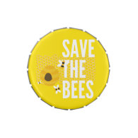 SAve The Bees HONEYCOMB Honey POT Candy Tin