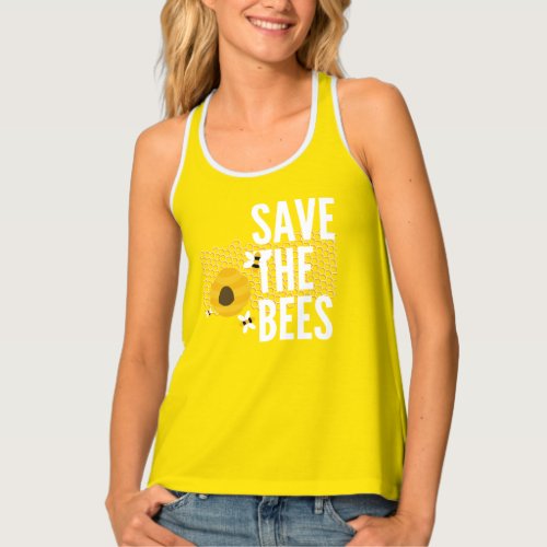 SAve The Bees HONEYCOMB Honey POT Tank Top