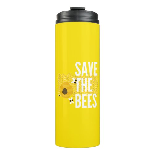 SAve The Bees HONEYCOMB Honey POT Thermal Tumbler