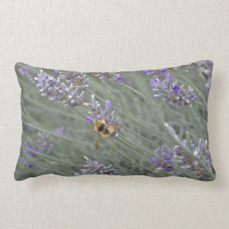 Save the Bees: Lavender Lumbar Pillow