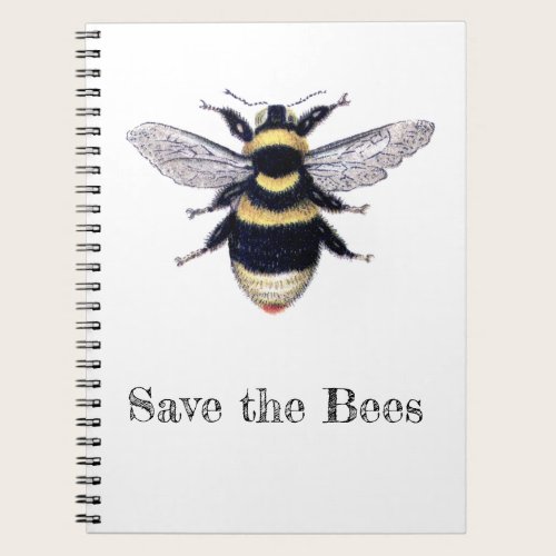 Save the Bees Notebook