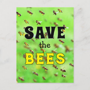 Save the Bees Postcard