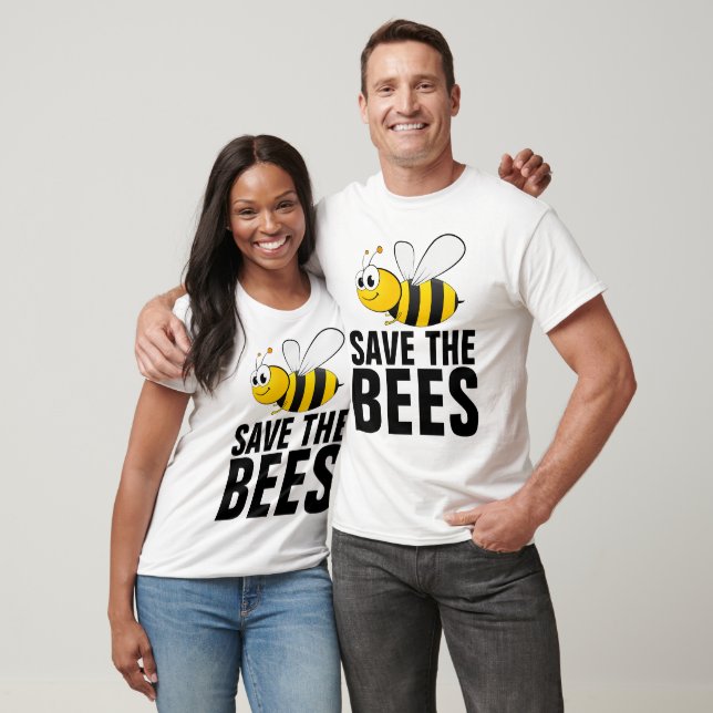 SAVE THE BEES T-SHIRTS TEES (Unisex)