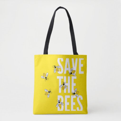 Save The Bees Tote Bag | Zazzle