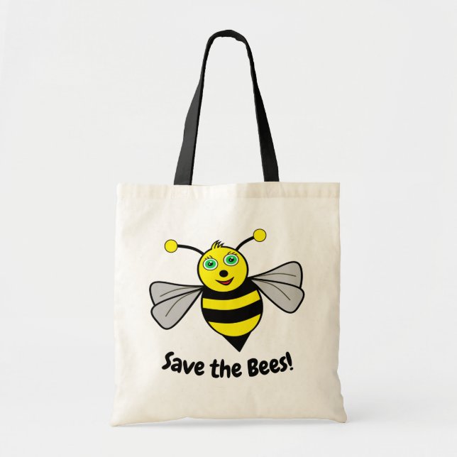 Save the Bees! Tote bag (Front)