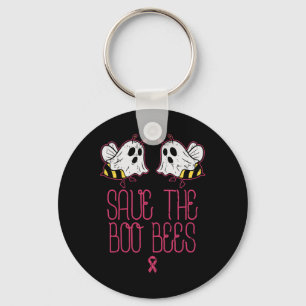 Save The Boo Bees Breast Cancer Awareness Hallowee Keychain