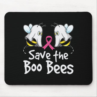 Save The Boo Bees Breast Cancer Awareness Hallowee Mouse Pad