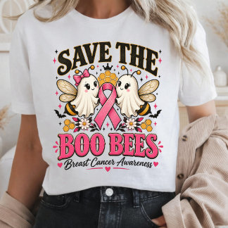 Save The Boo Bees Breast Cancer Awareness T-Shirt
