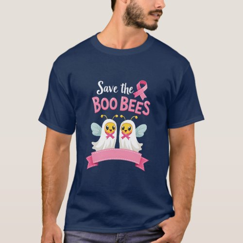 Save the Boo Bees _ Breast Cancer Awareness T_Shirt