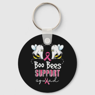 Save The Boo Bees Support Squad Breast Cancer Awar Keychain
