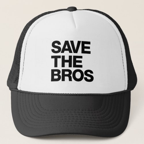 Save the Bros Hat _ Black