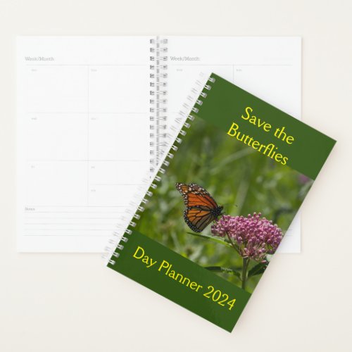 Save the Butterflies 85 x 55 Day Planner