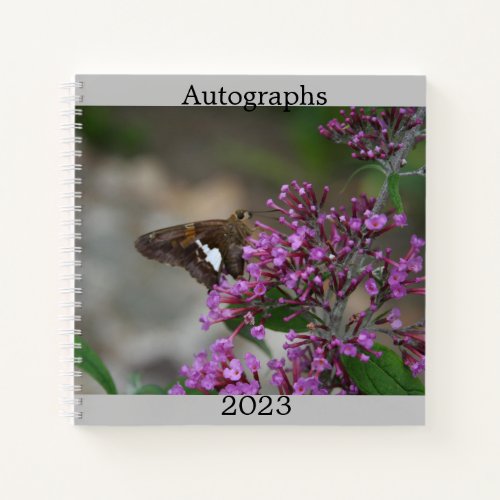 Save the Butterflies Autograph Book
