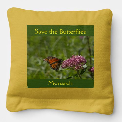 Save the Butterflies Cornhole Bags