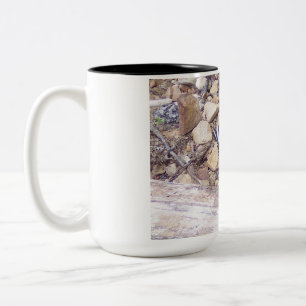 Save the Butterflies North/South Mugs--North Two-Tone Coffee Mug