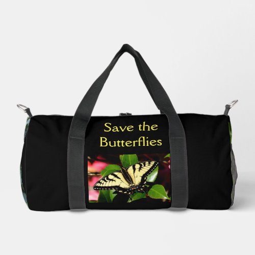 Save the Butterflies Small Duffel Bag