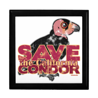 Save the California Condor Jewelry Box