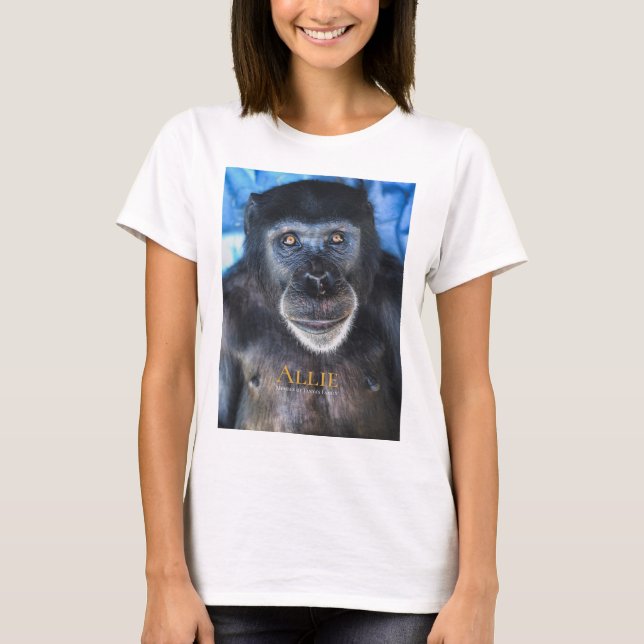 Save the Chimps Allie T-Shirt (Front)