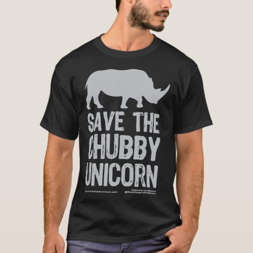 Save The Chubby Unicorn _ Grey Classic T_Shirt