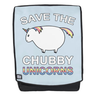 Save The Chubby Unicorns Backpack