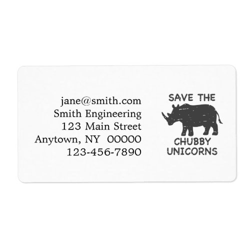 Save the chubby unicorns _ Choose background color Label