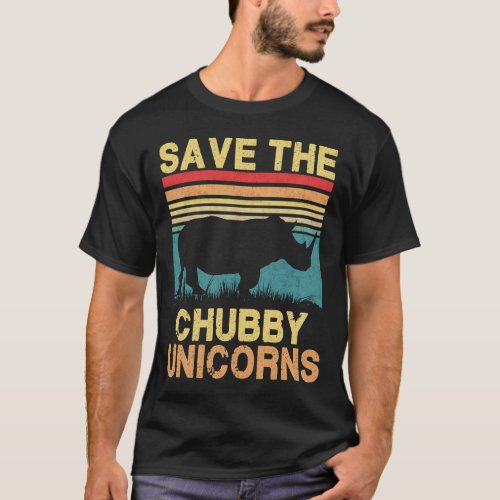 Save The Chubby Unicorns T_Shirt