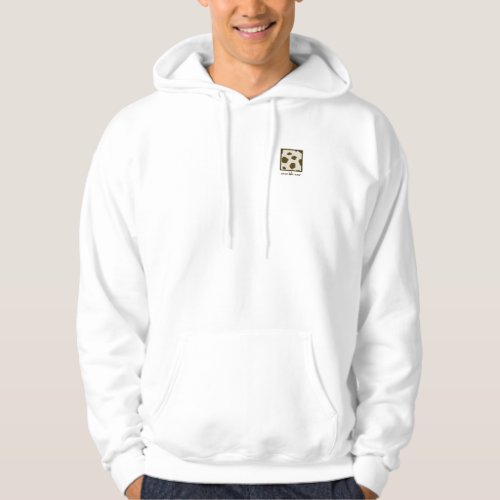 SAVE THE COW Brown Spots Hoodie