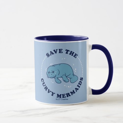 Save The Curvy Mermaids Mug