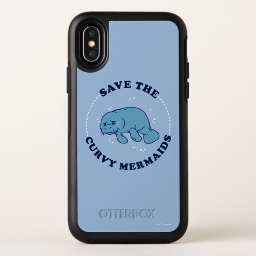 Save The Curvy Mermaids OtterBox Symmetry iPhone X Case