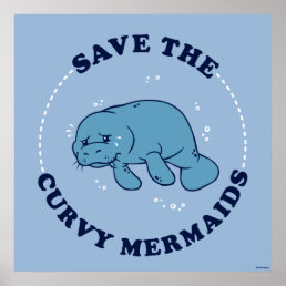 Save The Curvy Mermaids Poster