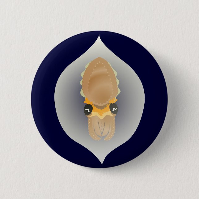 Save the Cuttlefish Egg Button (Front)