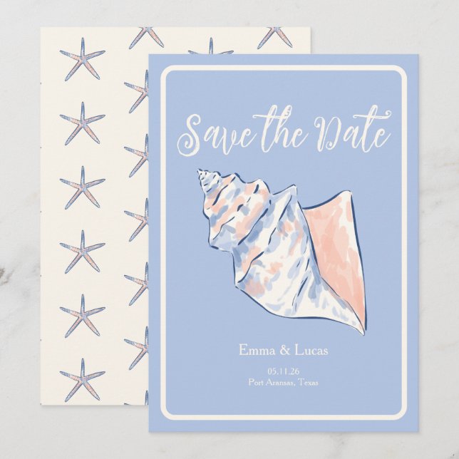 save the date (Front/Back)