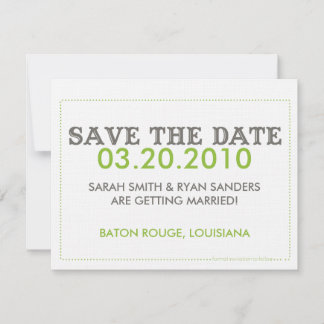 Save the Date
