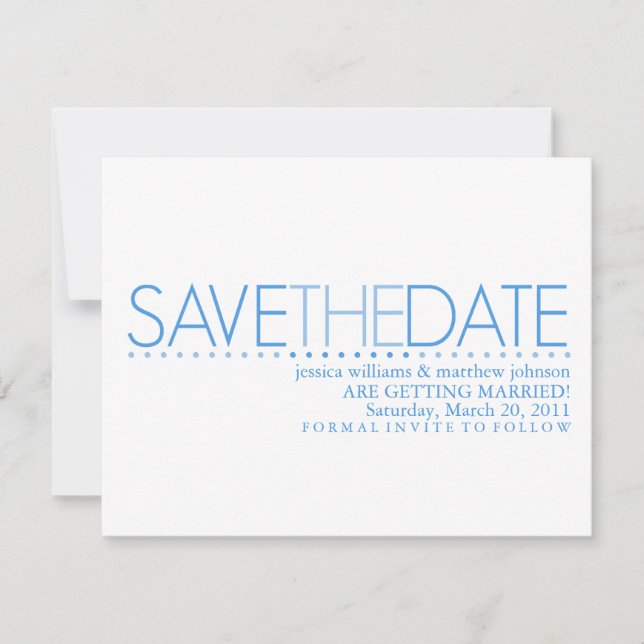 Save the Date (Front)