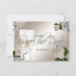 Save The Date 25th Anniversary Wedding