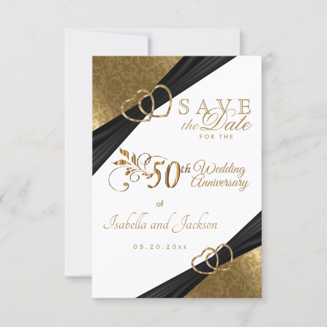 Save the Date - 50th Golden Anniversary (Front)