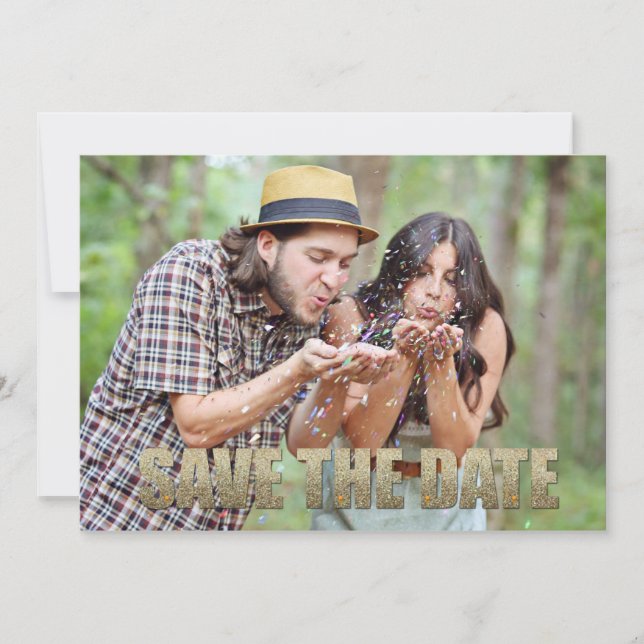 Save the Date 5x7 Post Card look (Front)