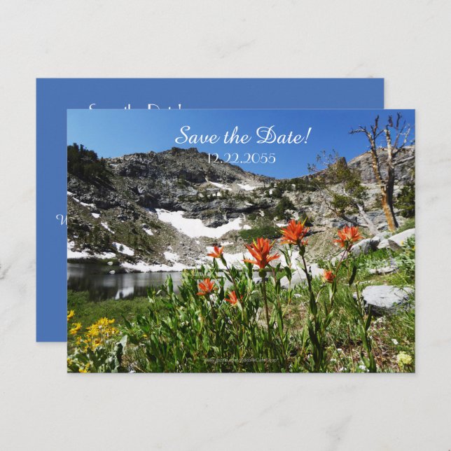 Save the Date 60th Anniversary Announcement (Front/Back)