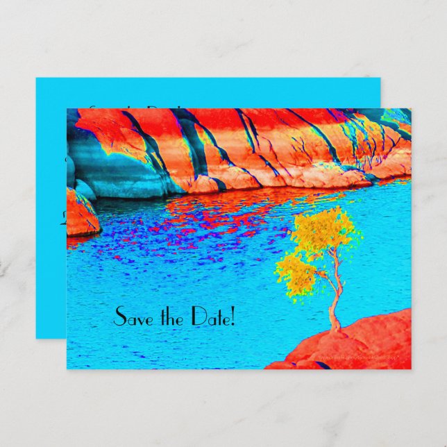 Save the Date 75th Birthday Celebration Postcard (Front/Back)