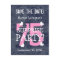 Save the Date 75th Surprise Birthday S75A BLUE