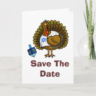 Save The Date 79811 ThanksWarukkah Greeting Card